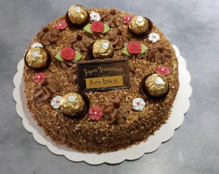Gâteau fererro 