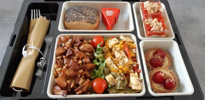 Plateau repas végétarien soissons