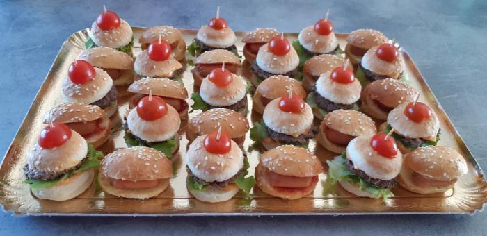 Cocktail minis hamburgers 