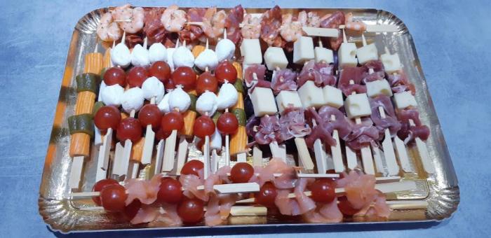 Brochettes apéritifs laon