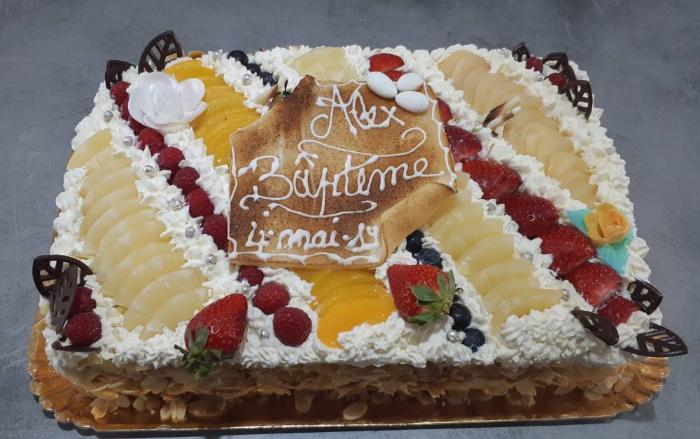 Gâteau baptême 