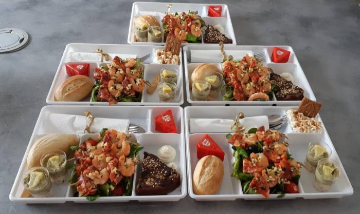 Plataux repas poisson