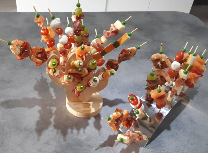 Brochettes apéritifs 