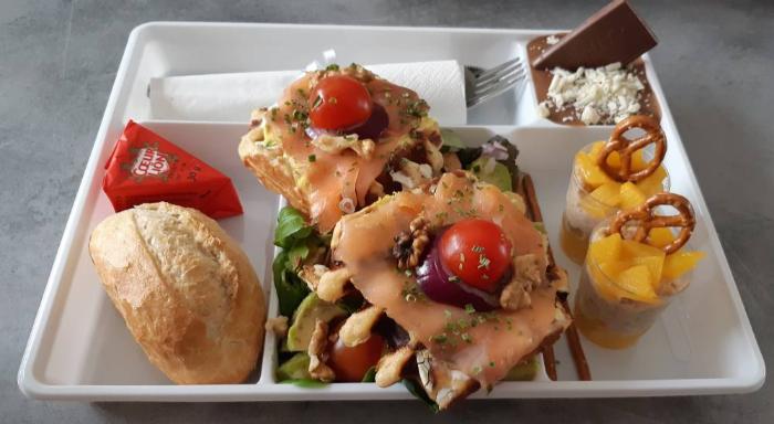 Plateau repas poissons 