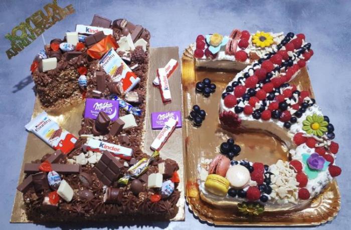 Number cake compiègne