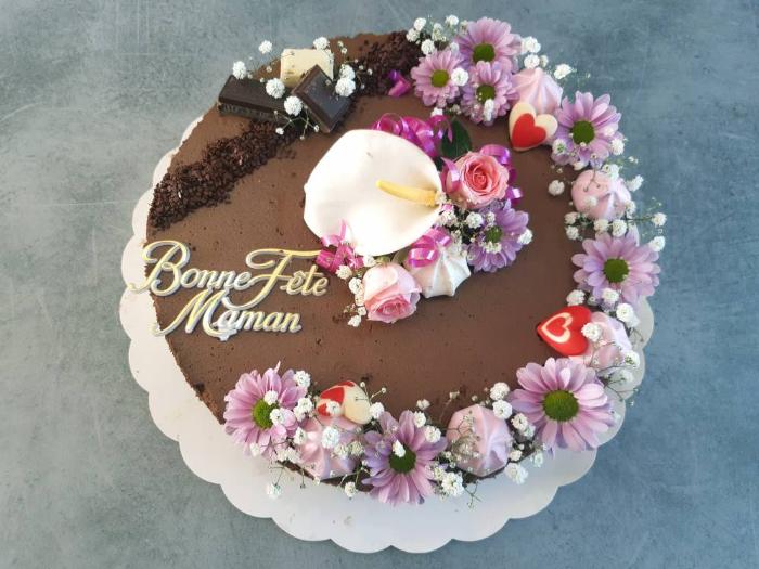 Gateau fleurs 