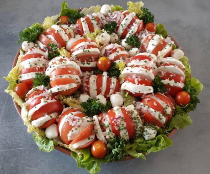 Tomate mozzarella traiteur vic sur aisne 