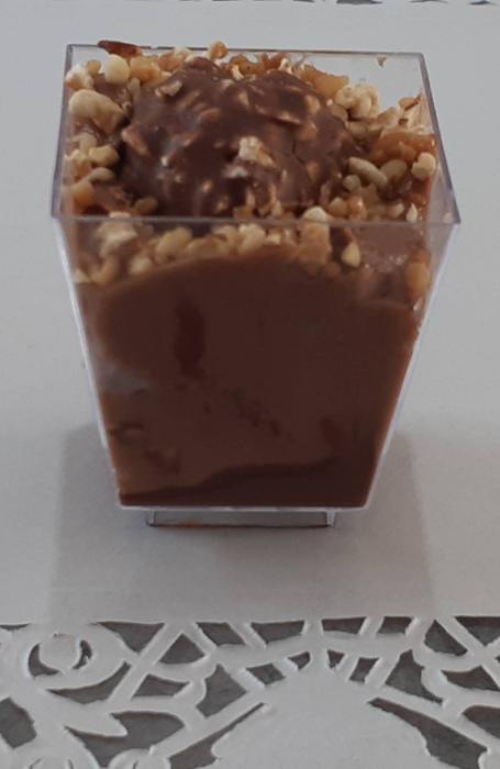 Verrines ferrero rocher 