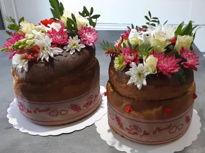 Pain surprise mariage 