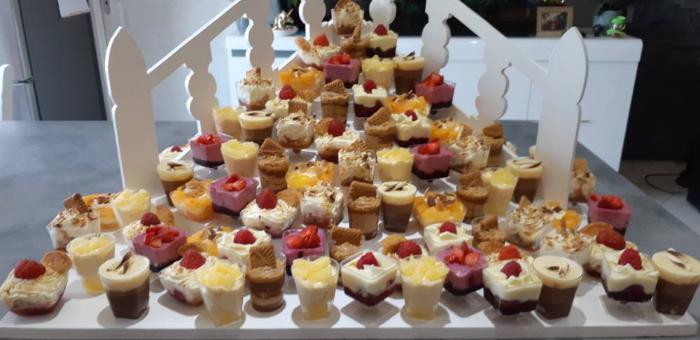 Verrines sucrées traiteur soissons 