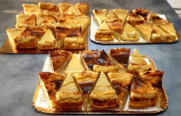 Pâtisseries flan