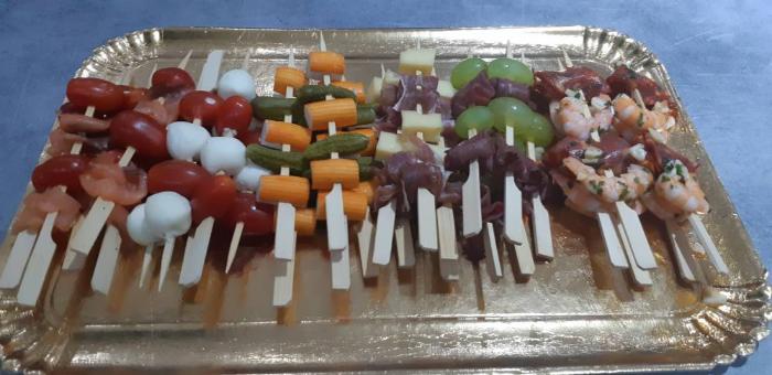 Brochettes apéritifs traiteur reims