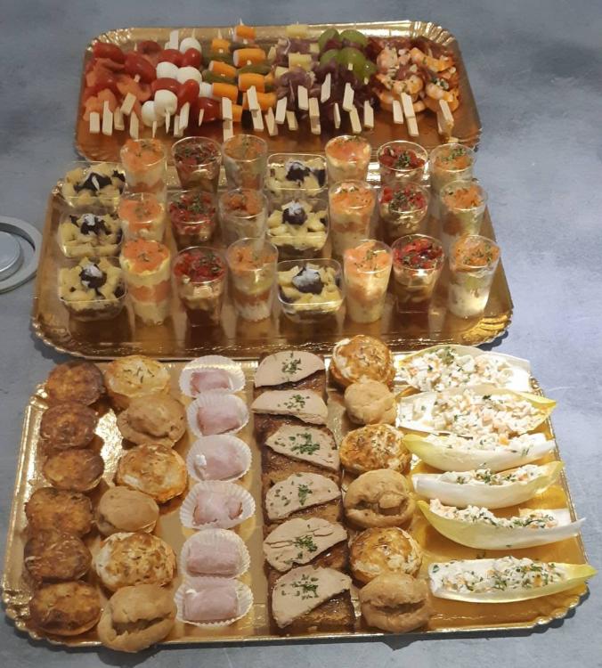 Plateau apéritifs traiteur 