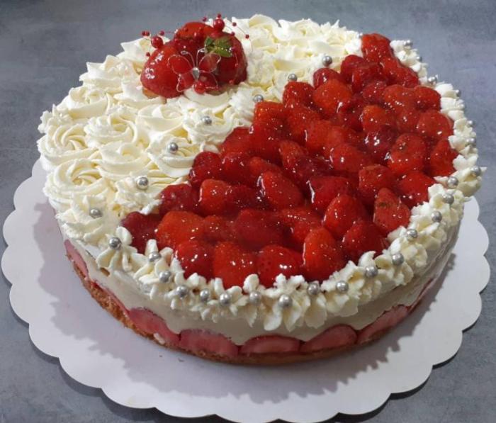 Fraisier mariage 
