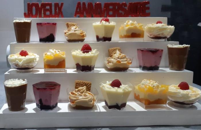 Verrines sucrées traiteur Ambleny 