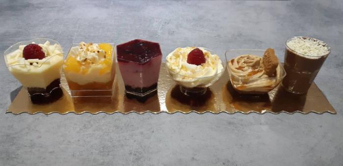 Verrines sucrées traiteur reims 