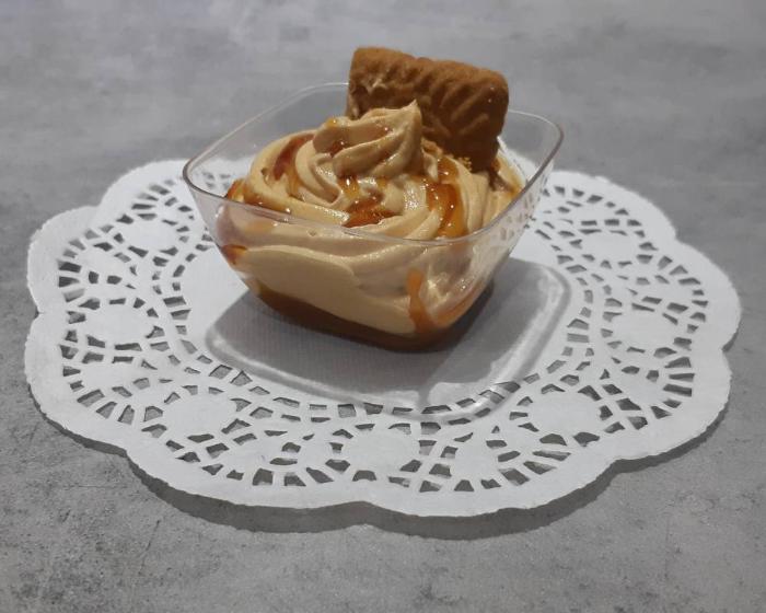 Verrines crème au speculos 