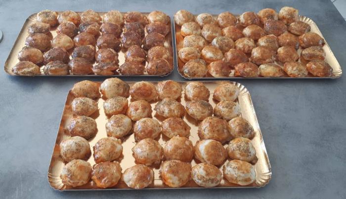 Feuilletés apéritifs chorizo vache qui rit 