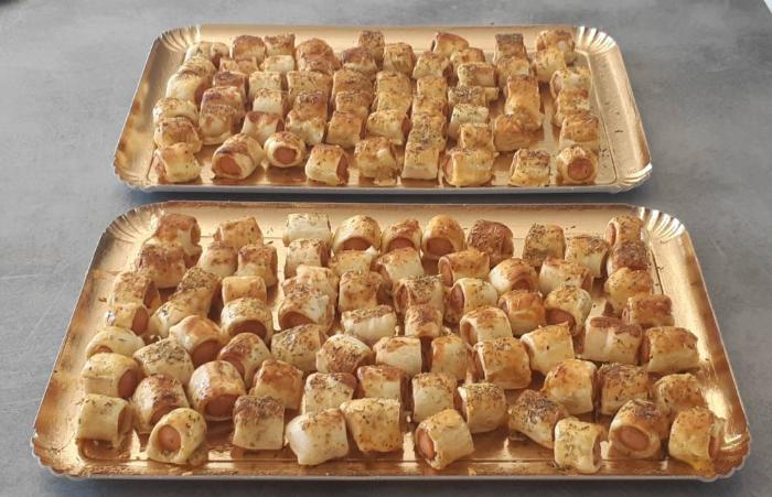 Feuilletés saucisses pour soirée 