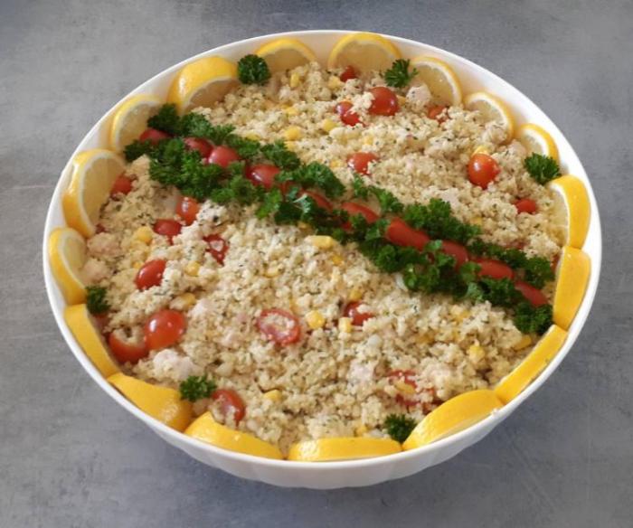 Taboulé poulet traiteur 