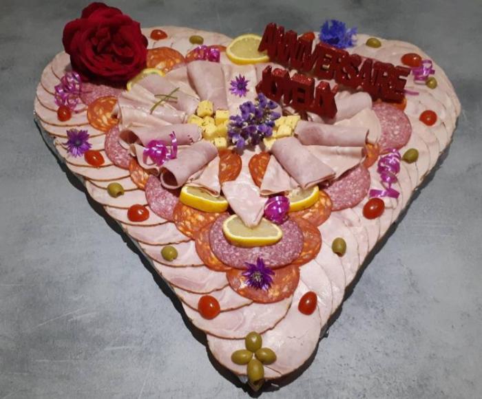 Charcuterie coeur 